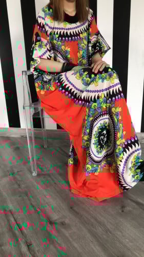 ثوب مزهزه بخامتنا الخفيفة الباردة