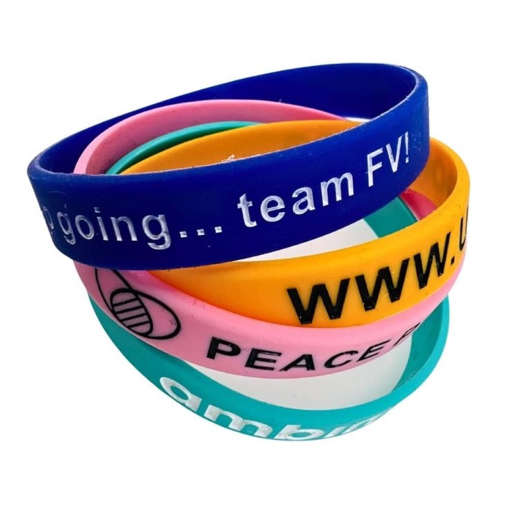 اساور سيليكون للمناسبات Events Silicon Wristband