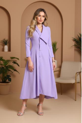 Classic purple dress