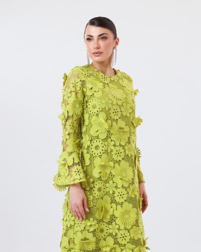 Pistachio flowers Dress