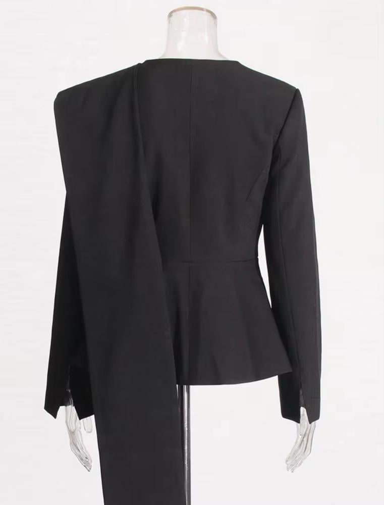 Blazer with Scarf