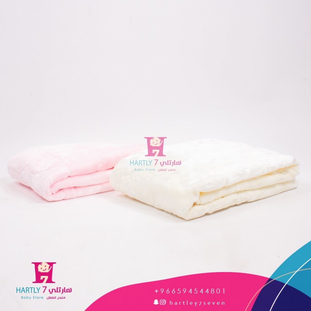 بطانية ناعمة للرضع بارزة الملمس