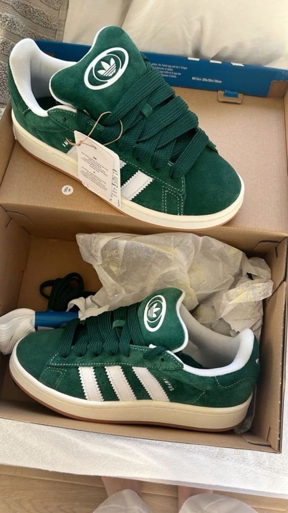Adidas campus 00' dark green - EUPHORIA STORE