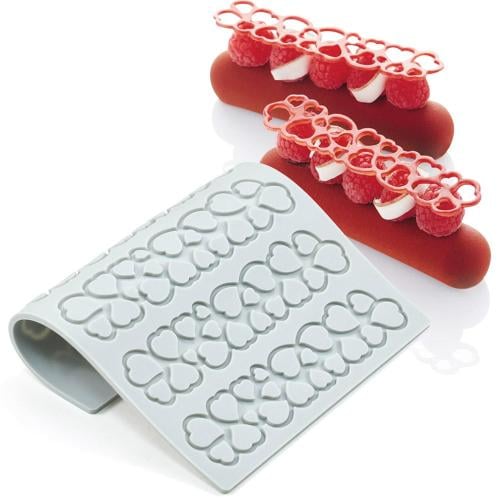 قالب سيلكون لتزيين الطبق 3*130*164  ملم