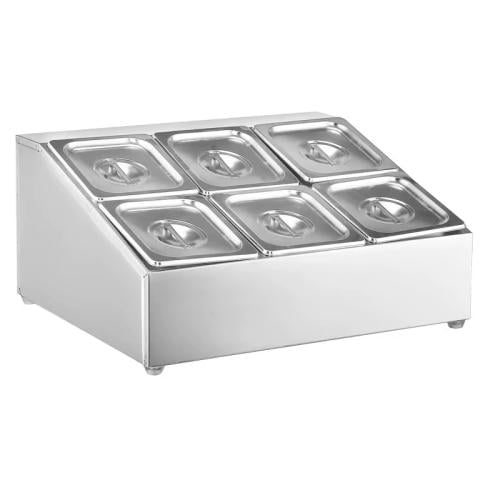 استاند سلطات او توابل استيل