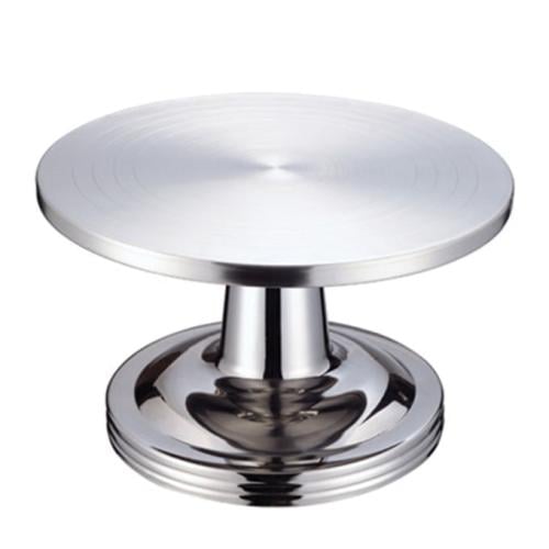 قاعدة تزيين الكيك دوار 360 درجة 30×17 سم