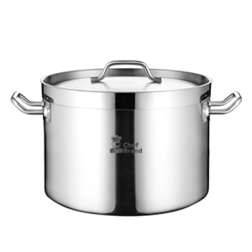 قدر طبخ ستانلس ستيل مع الغطاء