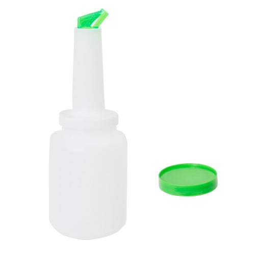 قارورة بلاستيك حفظ / صب سوائل 2  لتر اخضر