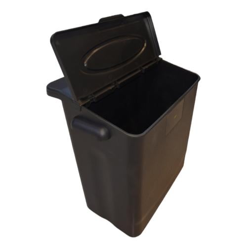 صندوق بلاستك للعربة اسود تايواني 39×26×39 سم