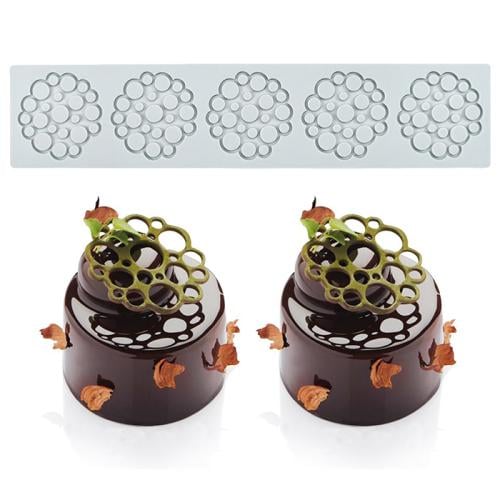 قالب سيلكون لتزيين الطبق 3*60*278  ملم