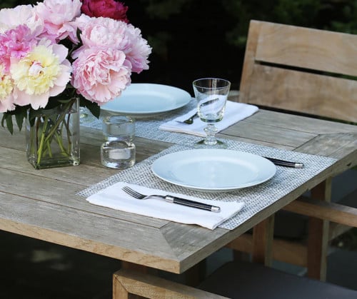 مفرش طاولة طعام بلاستيك 10 قطع