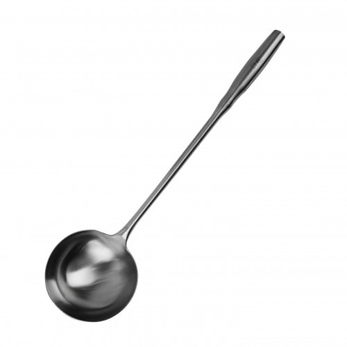 مغرفة استيل 52.5 سم قطر 12 سم