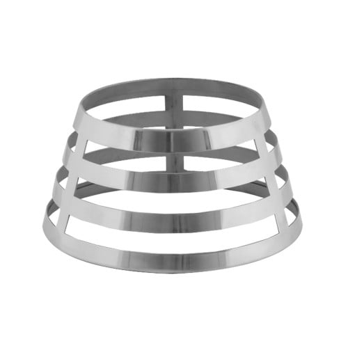 ستاند بوفية استيل دائري 15.5* ارتفاع 11 سم