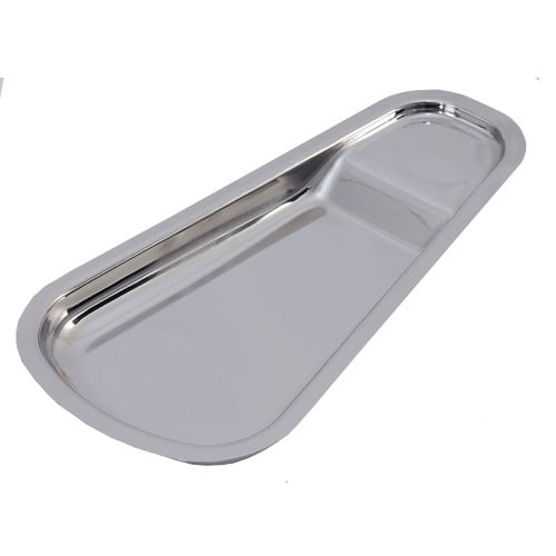 صحن حامل ملاعق خدمة استيل