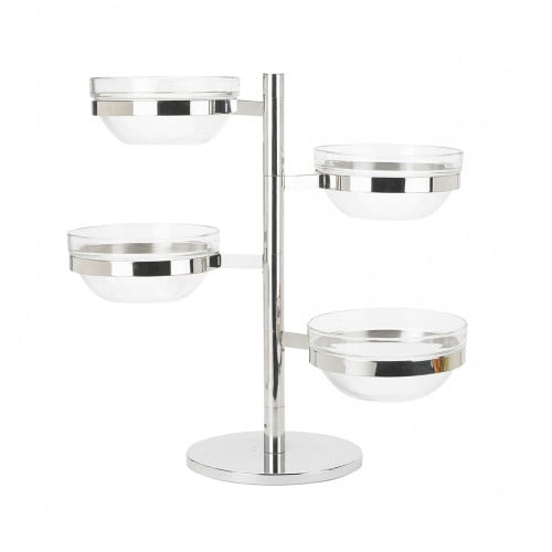 استاند بوفية 4 زبديات 60*30 سم