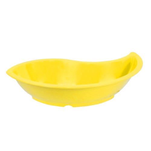 زبدية ميلامين عين اصفر 50*25*5 سم