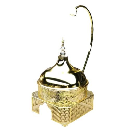 سخان بوفيه غطاء تعليق 8 لتر زخرفه ذهبي