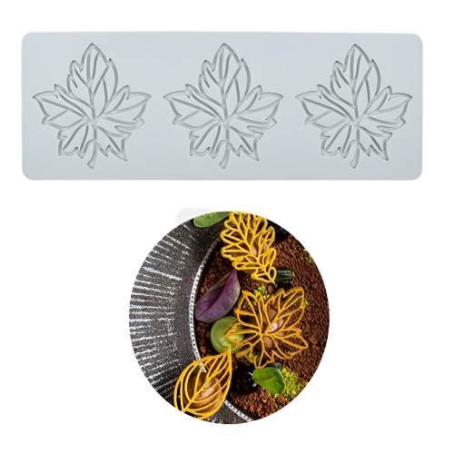 قالب سيلكون لتزيين الطبق