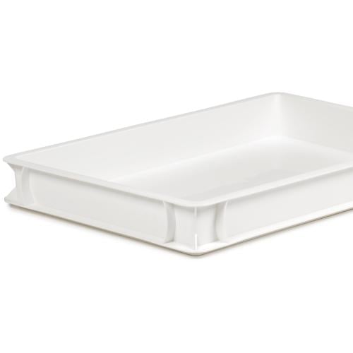 صندوق بلاستيك أبيض 60*40*10سم 18 لتر