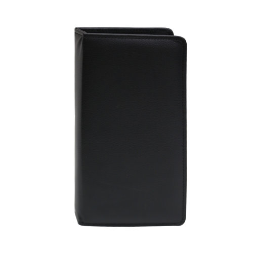 ملف جهاز التحكم جلد اسود 12*23 سم