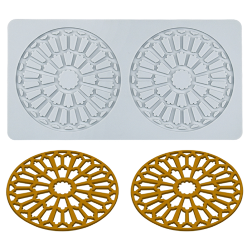 قالب سيلكون لتزيين الطبق 3*115*223  ملم