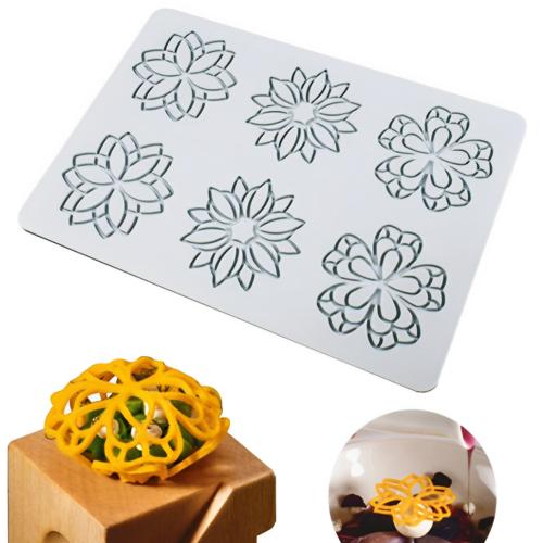 قالب سيلكون لتزيين الطبق