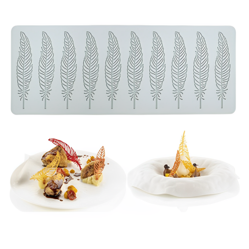 قالب سيلكون لتزيين الطبق