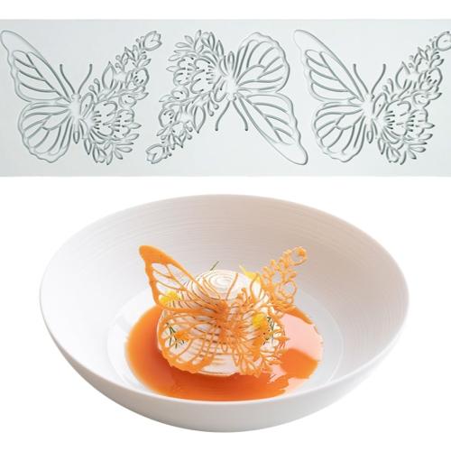 قالب سيلكون لتزيين الطبق 3*90*281  ملم