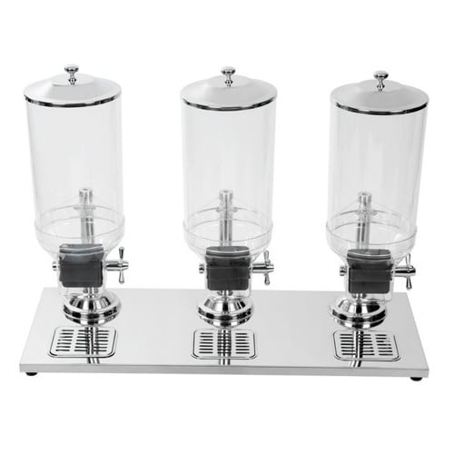 موزع كورن فليكس ثلاثي 3/ 8 لتر