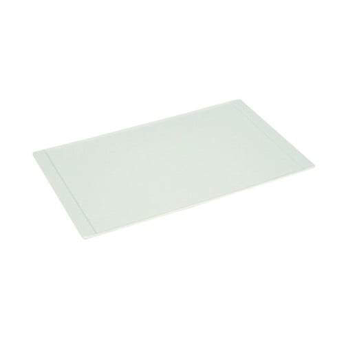 صحن ميلامين ابيض 33*13 سم