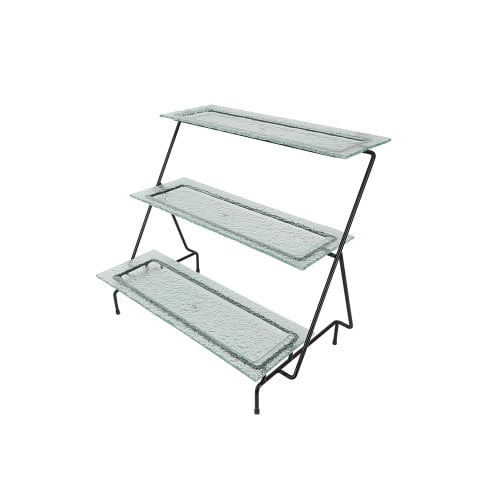 ستاند زجاجي 3 دور 20*59 سم