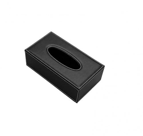 علبة مناديل جلد