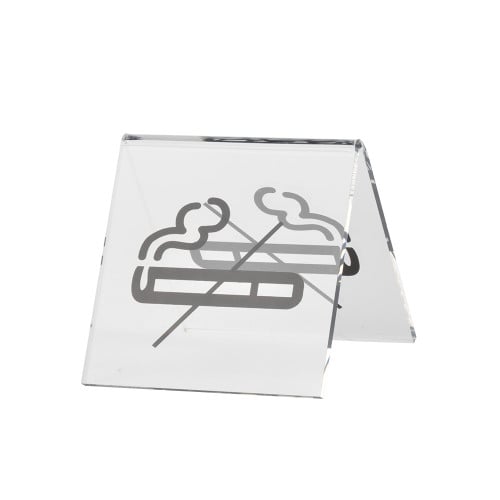 قاعدة ممنوع التدخين شفاف