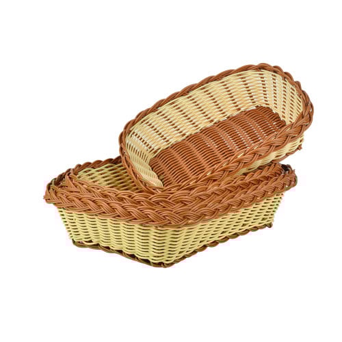 سلة خبز على الطاولة مستطيل