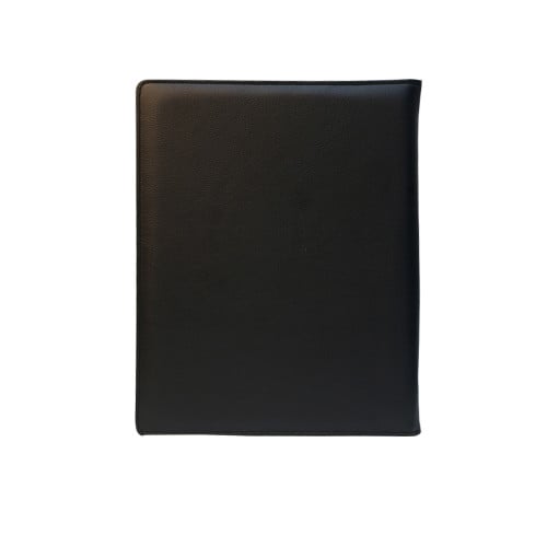 ملف الخدمات للغرف جلد اسود 23*32 سم