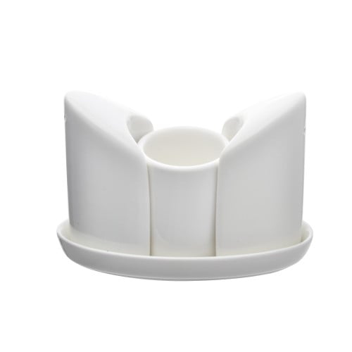 ملاحة مع الصحن وحامل اعواد اسنان / 12 حبه