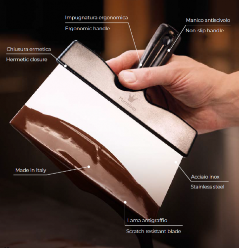 ملاس شوكلاته 21×14.5 سم  ايطالي