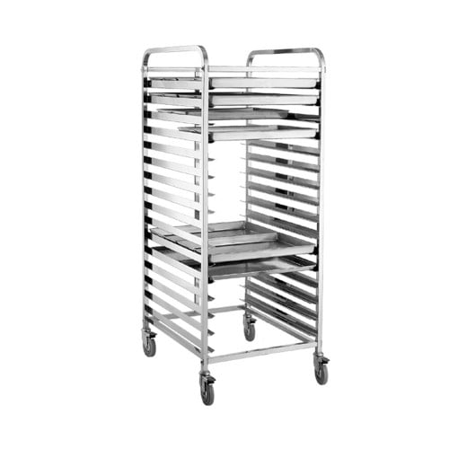 عربة حلواني 32 صينية دبل 67*82*173 سم