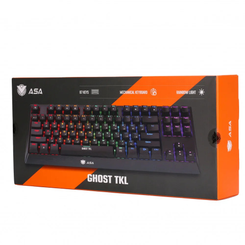 كيبورد ايه اس ايه قوست ميكانيكي ASA Ghost TKL Keyb...