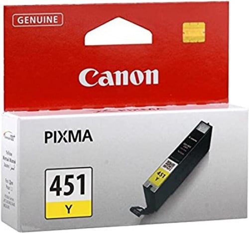 حبر كانون اصفر اصلي ‌ ‌‌Canon Genuine INK 451 Y Ye...