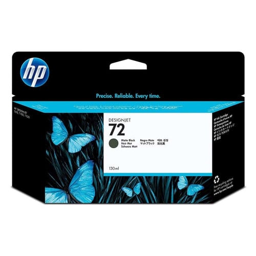 حبر طابعة اصلي اسود‌ ‌‌HP 72 INK 130-ml Matte Blac...