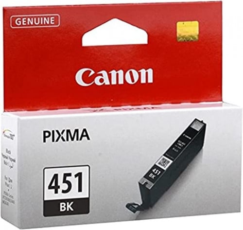 حبر كانون اسود اصلي‌ ‌‌Canon Genuine INK 8ML 451 B...