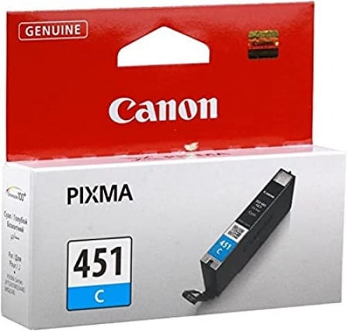 حبر كانون ازرق‌ ‌‌Canon Genuine INK 451 C Cyan‌