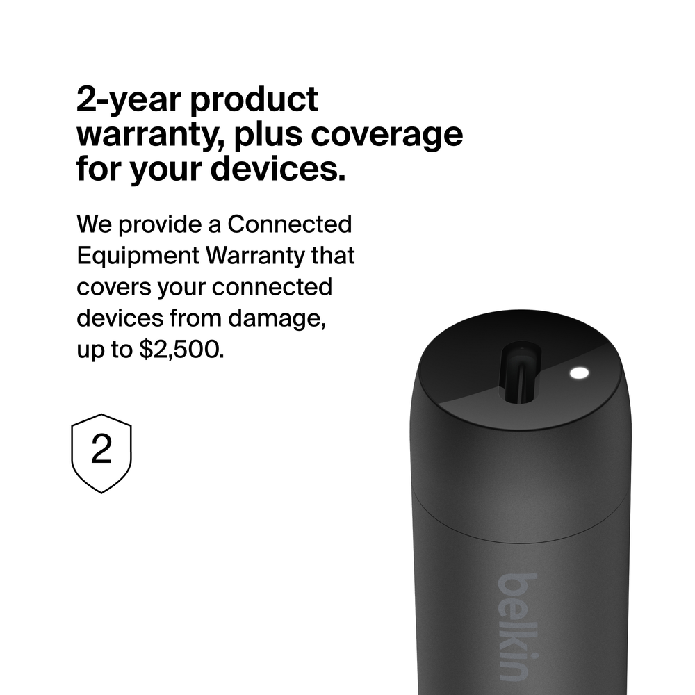 Belkin BoostCharge 30W USB-C Car Charger USB-C to Lightning cable