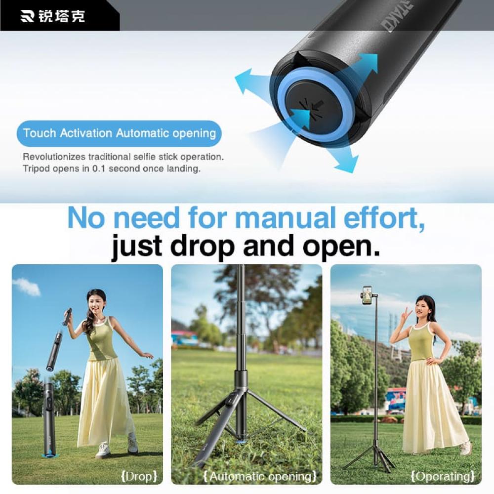Rtako RZP001-AB226 Integrated selfie stick