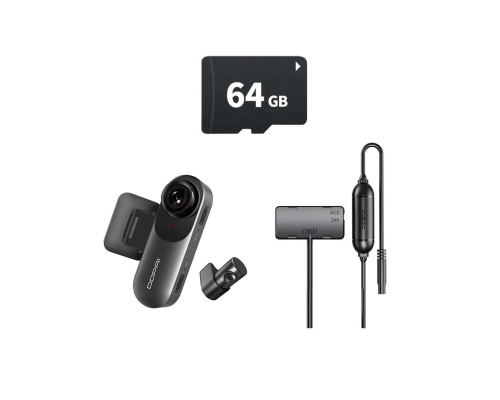 كاميرا داش كام GPS Mola N3 Pro +بطاقة ذاكرة 64 جيج...