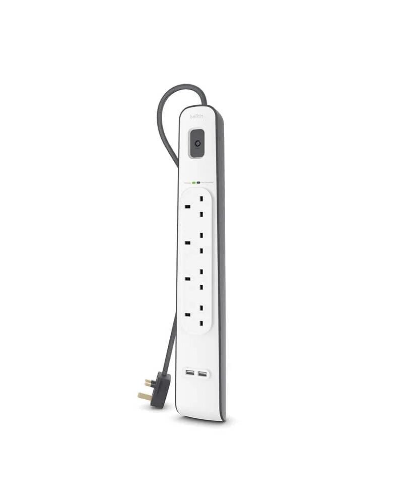 Belkin 4-Outlet Surge Protector with 2 USB-A Ports