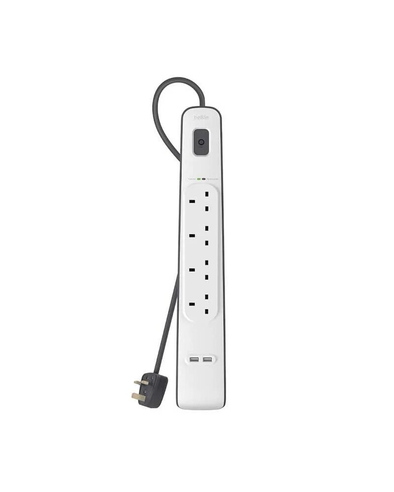 Belkin 4-Outlet Surge Protector with 2 USB-A Ports