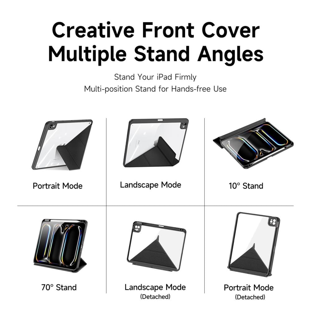 duxducis Magi Series Case for iPad Pro 11 2024 With Apple Pencil Holde