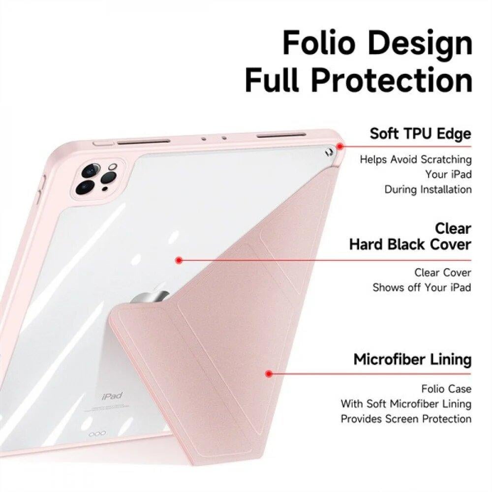 duxducis Magi Series Case for iPad Pro 11 2024 With Apple Pencil Holde